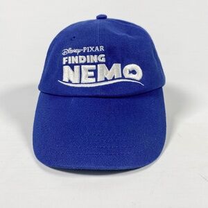 Disney Pixar Vintage Finding Nemo Blue Embroidered Hat Original Release Merch